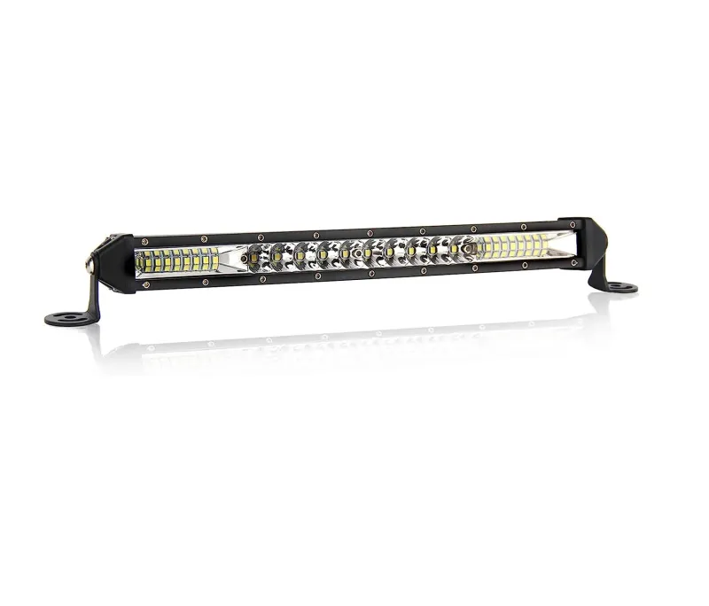 27.5 см Диоден LED Лед Бар 72W Ултра Тънък 12-24V Комбинирана Combo - Flood и Spot Светлина - 0