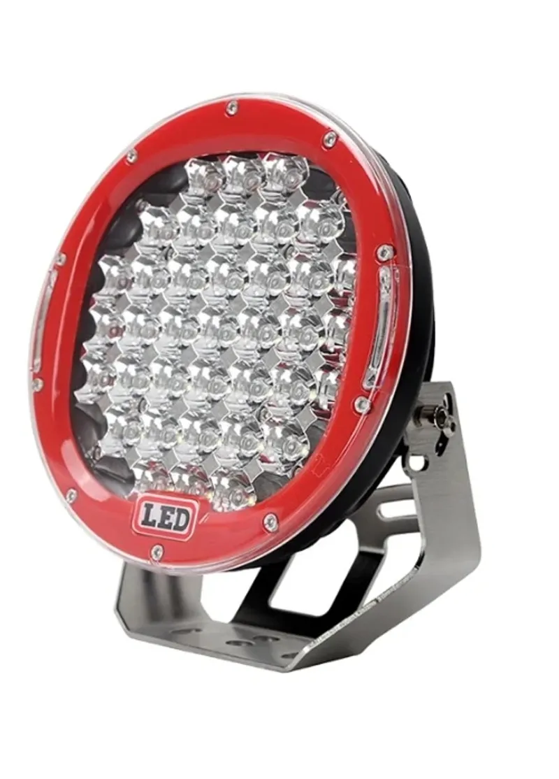 96W LED ЛЕД ДИОДЕН СУПЕР МОЩЕН ВОДОУСТОЙЧИВ ХАЛОГЕН ФАР ПРОЖЕКТОР ЛАМПА 9 225 MM 12-24V - 0