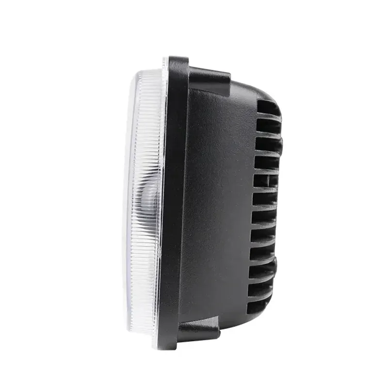 Универсалeн 5 инча ЛЕД LED фар лампа халоген 12V-24V къси/дълги с DRL дневни светлини мигач бяло-жълто 4000lm за АТВ джип камион трактор и др. - 10