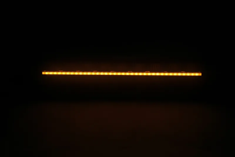 42.8 cm / 17 Инча 12V - 24V Led Bar Лед Бар Пиано дизайн Диоден Прожектор Супер Мощен Бяла и Оранжева Светлина Габарит Мъгла DRL Високо Качество Ново Поколение 9000LM 70W - 12