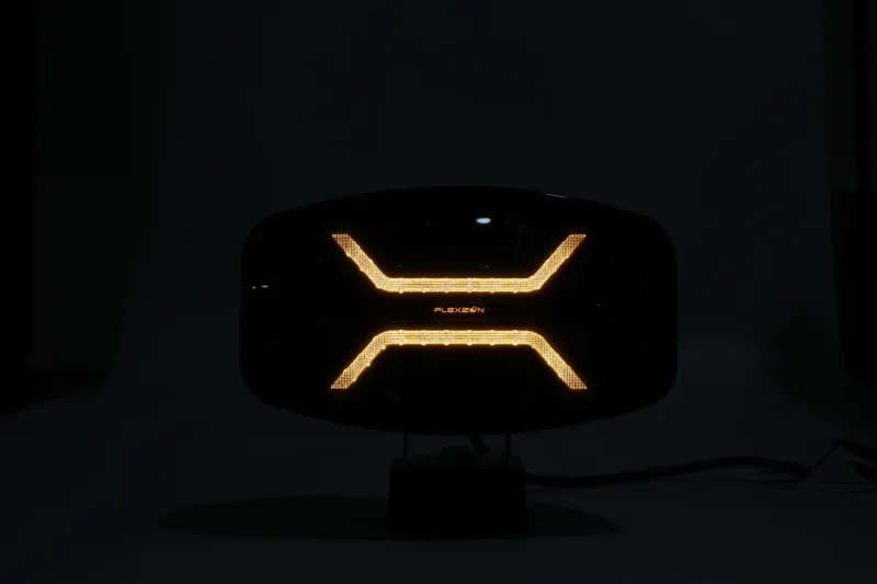 LED Халоген Фар DRL бяла/жълта светлина - Опушен - 12-24V за джип, камион, агротехника и др. - 20