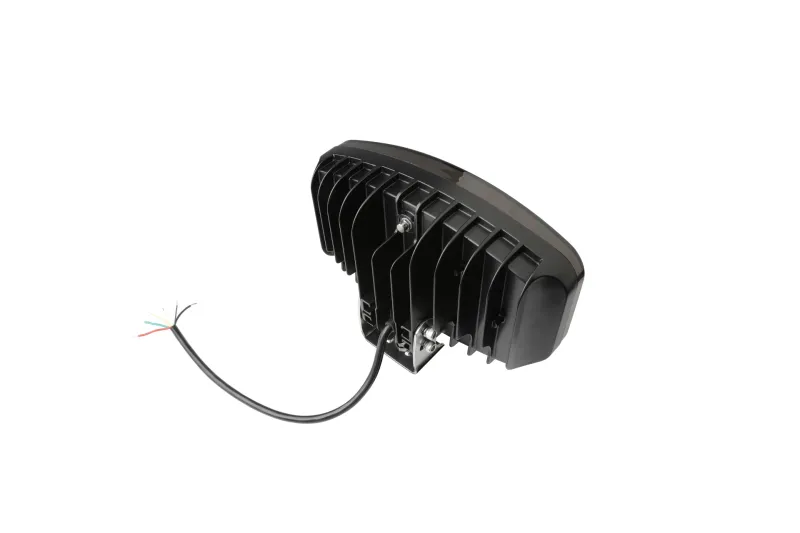 LED Халоген Фар DRL бяла/жълта светлина - Опушен - 12-24V за джип, камион, агротехника и др. - 28