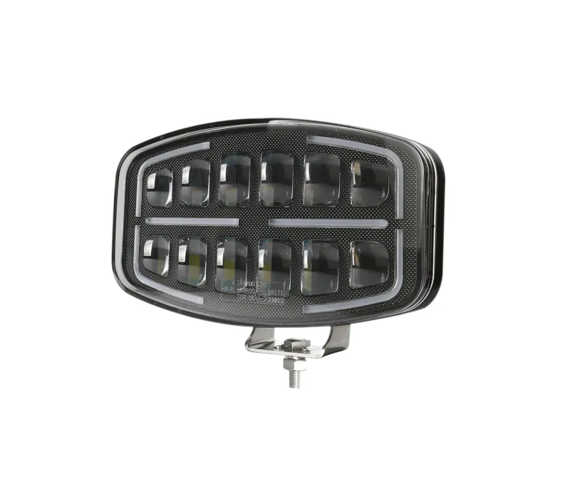 LED Халоген Фар DRL бяла/жълта светлина - 12-24V за джип, камион, агротехника и др. - 29