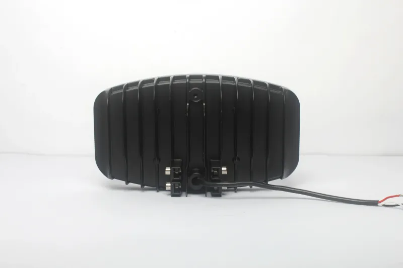80W LED Лед Фар Халоген С Три Функции Неон ефект Бяло-Жълто/Оранжево Neon 24,5см x 13,9см 4100lm 12V - 24V E-Mark Подходящ За DAF MAN Scania Volvo Iveco и др. - 5