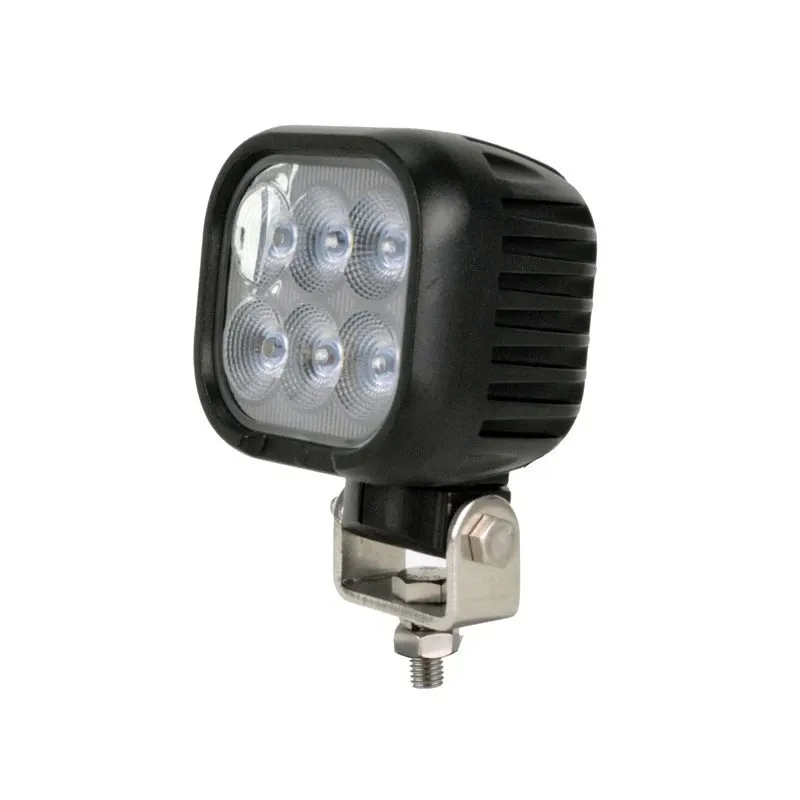 100мм 60W ЛЕД Диоден Халоген OSRAM LED Лампа 5100lm PRO Трактор Комбайн Земеделски Машини и др. - 2