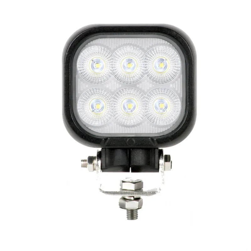 100мм 60W ЛЕД Диоден Халоген OSRAM LED Лампа 5100lm PRO Трактор Комбайн Земеделски Машини и др. - 0
