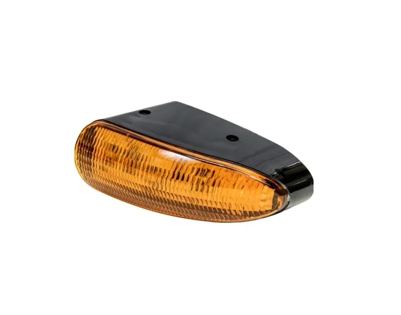 21W Лед LED Сигнална Лампа Мигач Аварийна Оранжева Светлина AGCO John Deere - 1