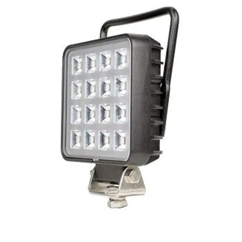 16W 1380lm LED ЛЕД Диоден Фар Работна Лампа Прожектор С Дръжка и Ключ - 2