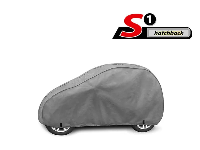 Висококачествено Покривало Kegel серия Mobile Garage размер S1 за хечбек 250-270см x 134-143см, сиво - 5