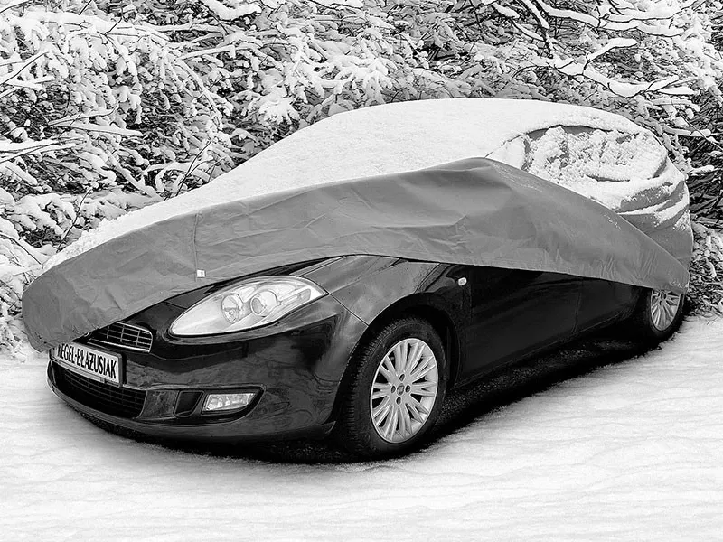 Висококачествено Покривало Kegel серия Mobile Garage размер S3 за хечбек 335-355см x 126-136см, сиво - 1