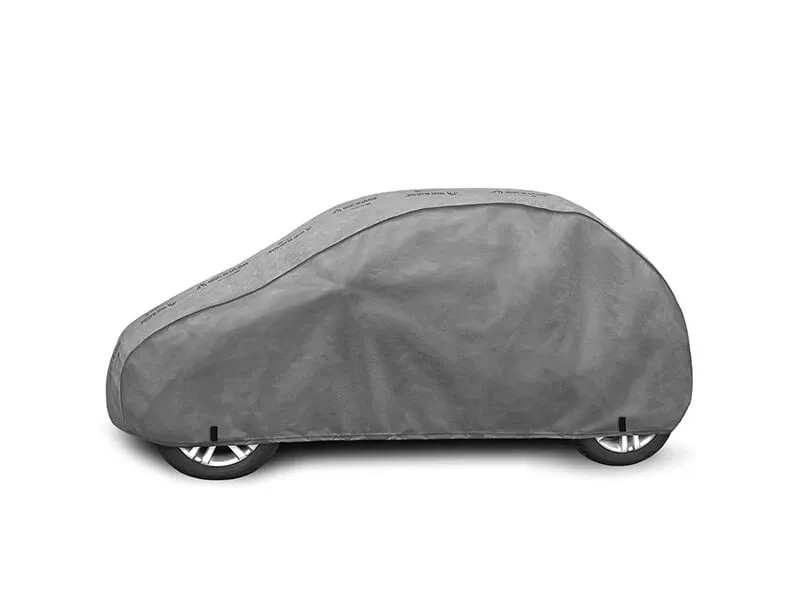 Висококачествено Покривало Kegel серия Mobile Garage размер S3 за хечбек 335-355см x 126-136см, сиво - 6