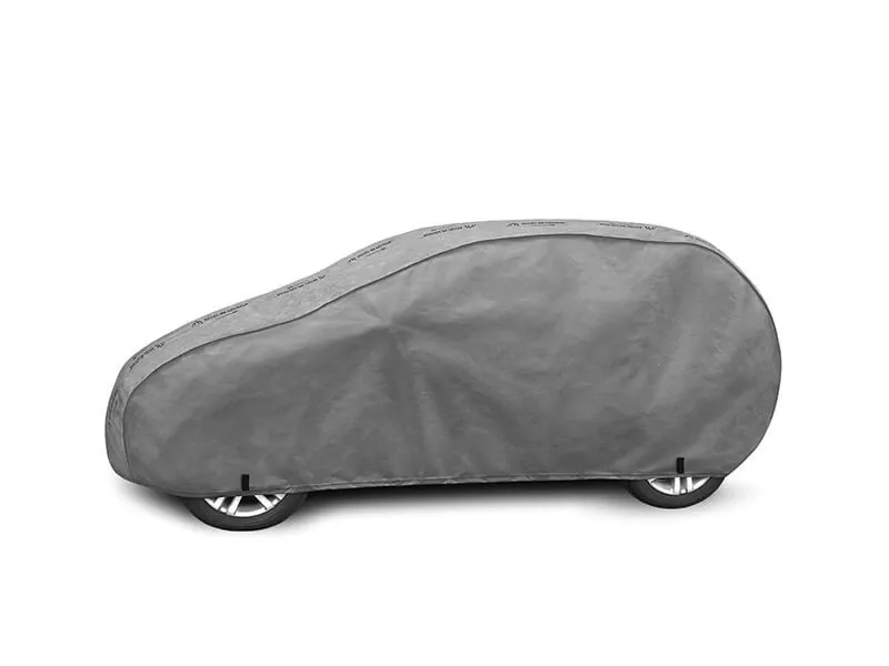 Висококачествено Покривало Kegel серия Mobile Garage размер M1 за хечбек 355-380см x 126-136см, сиво - 6