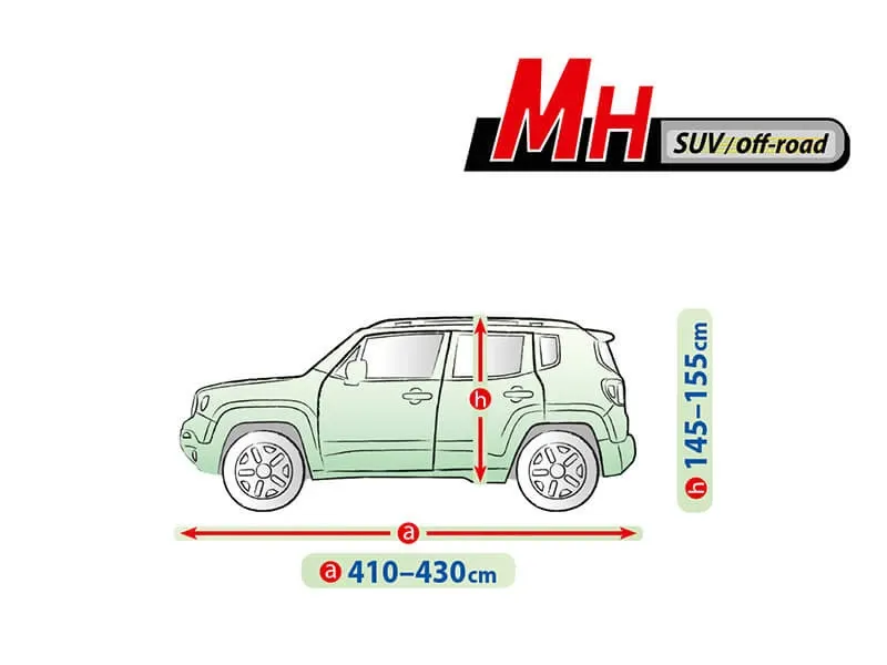 Висококачествено Покривало Kegel за Джип SUV OFF-ROAD Серия Mobile Garage размер M 410 - 430см х 145 - 155см - 5