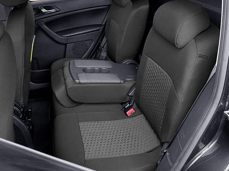 Пълен Комплект Тапицерия Kegel за предни+задни седалки на Skoda Yeti 2013-2017 Черна Текстил - 3