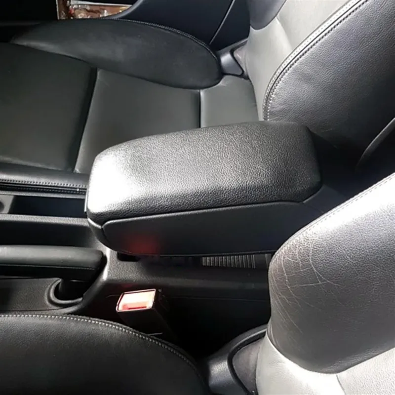 Капак за подлакътник за AUDI A3 8P 2003-2012г. с черно кожено покритие - 5