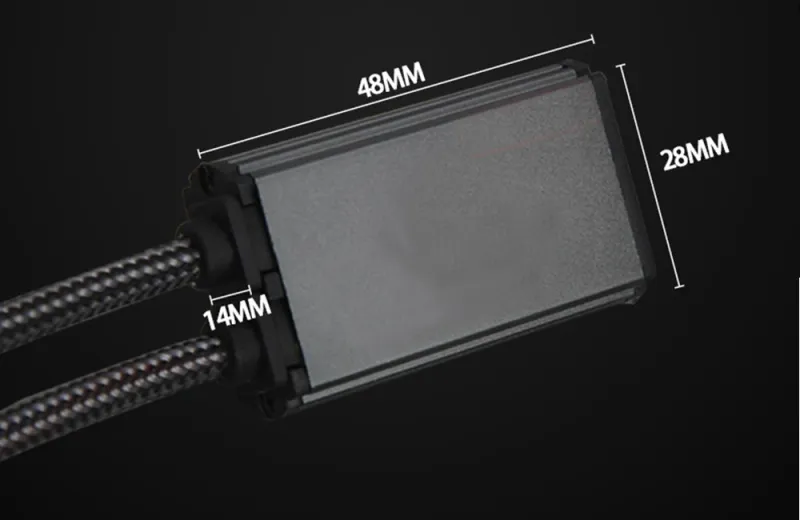 Комплект от 2 броя LED ЛЕД диодни крушки H7 Х7 12V 120W 13000lm за фарове Canbus без грешки 6000К - 14