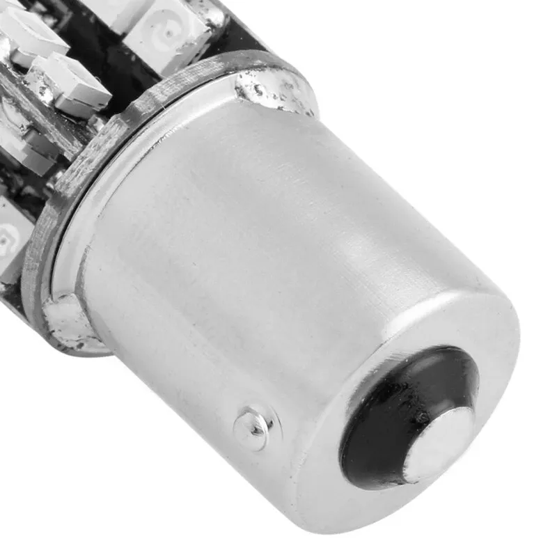 LED Лед Крушки, Стоп, 44 SMD, Canbus, 1156 (P21W), 12V, Червена Светлина - 1