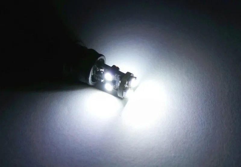 LED Лед Диодни Крушки За Габарит, Т10 W5W, 8 SMD, 12V, Canbus - Error free , Без грешки - 4