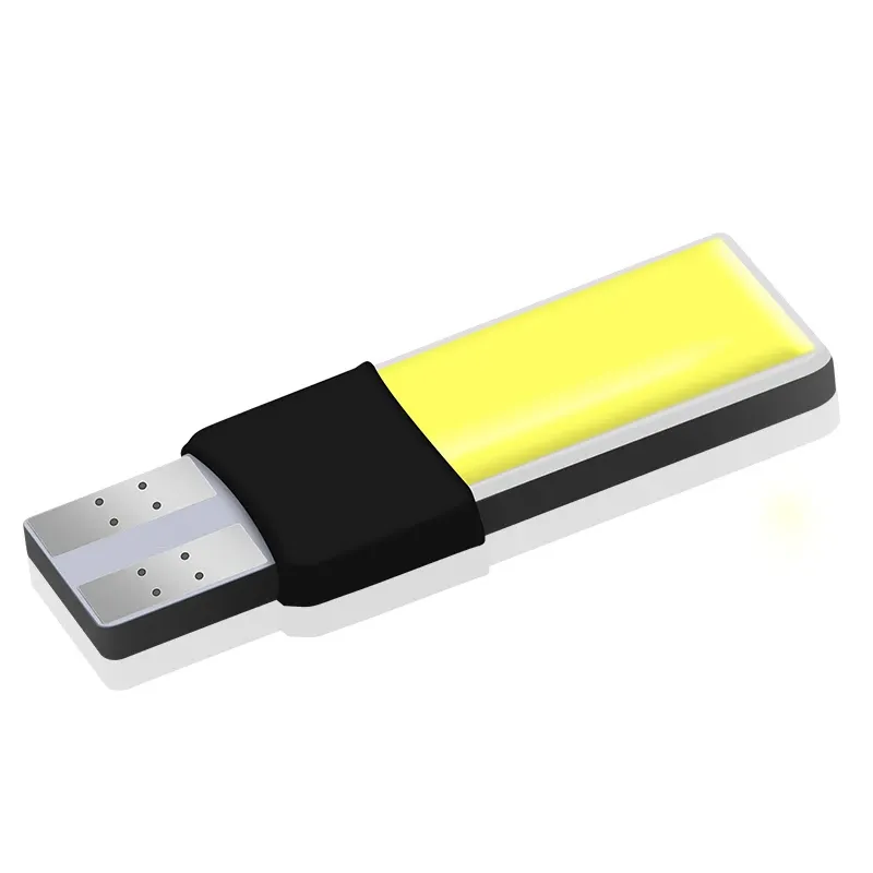 LED Лед Диодни Крушки За Габарит, Силикон, COB, Т10 W5W, 300lm, 12V, Бели KRU137 - 2