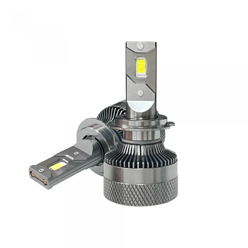 Комплект от 2 броя LED ЛЕД диодни крушки H7 Х7 12V 200W 17000lm за фарове Canbus без грешки 6000К - 4