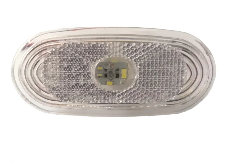 LED ЛЕД светодиоден габарит маркер токос бял с 4 диода 12V за Мерцедес Спринтер Фолксваген Крафтер Mercedes Spritner VW Crafter - 1