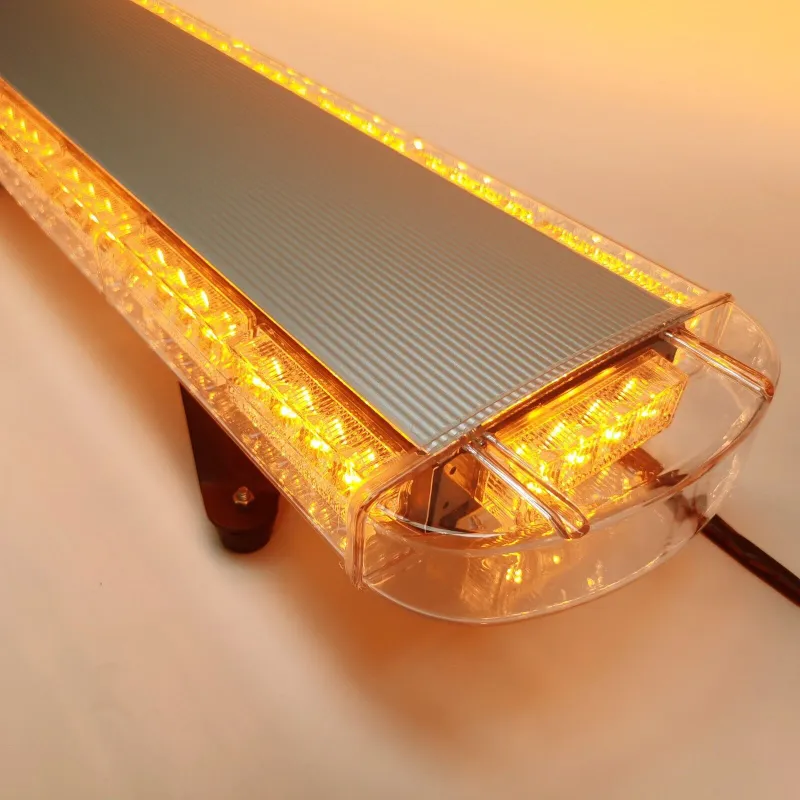 12V 24V Лед Led Диодна Мощна Аварийна Сигнална Лампа Буркан 140 см 10 режина Бяло Стъкло За Пътна Помощ Платформа Снегорин и др. - 10