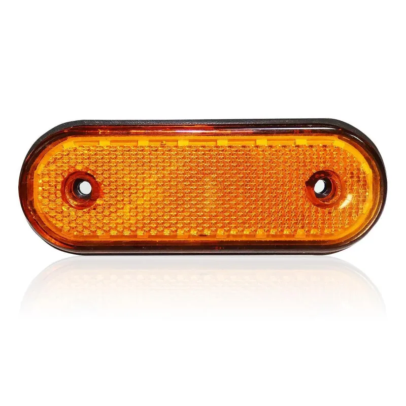 LED Габарит Със Стойка, Червен или Жълт Цвят, Маркер, 20 Диода, 12V - 24V - 13