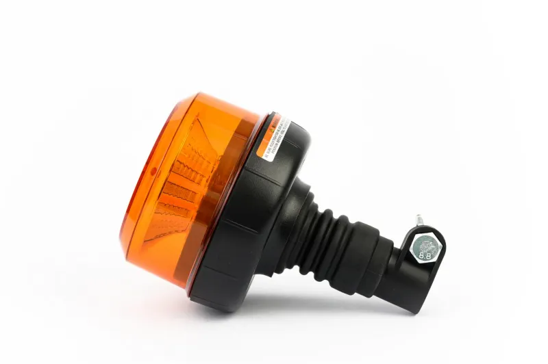 LED Лед Диодна Аварийна Сигнална Лампа Маяк Буркан 12/24V , Блиц, Slim, E-Mark, 12 SMD - 4