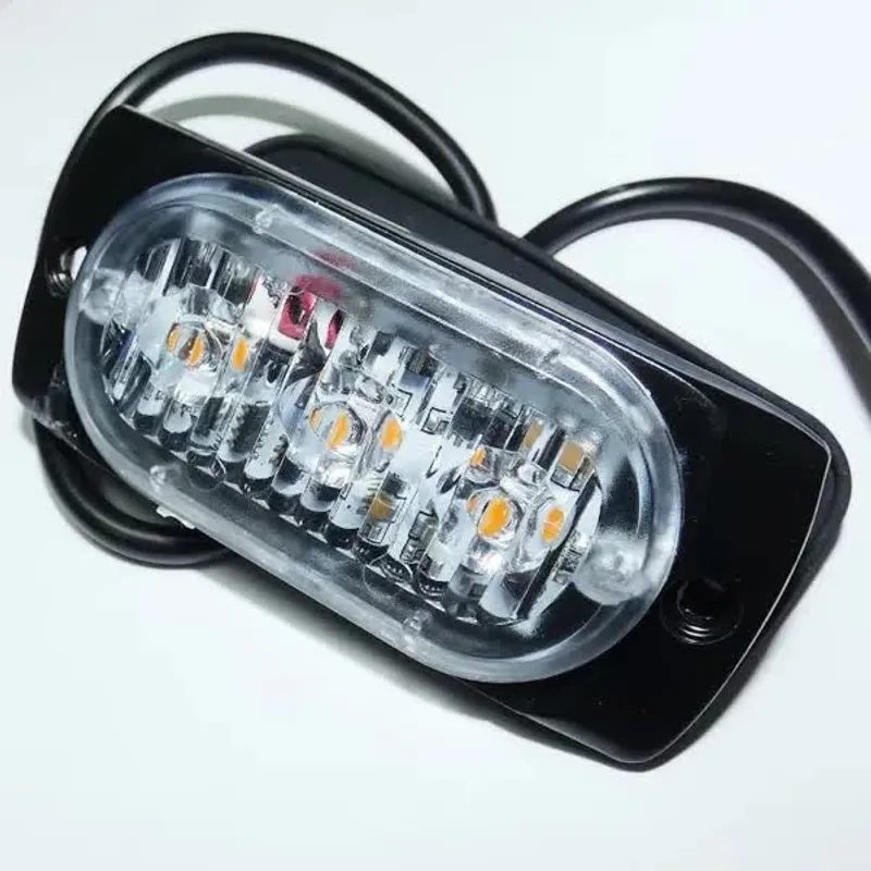 3 LED Аварийна Лампа За Пътна Помощ, Жълта Блиц Светлина, Мигаща! MAR749 - 5