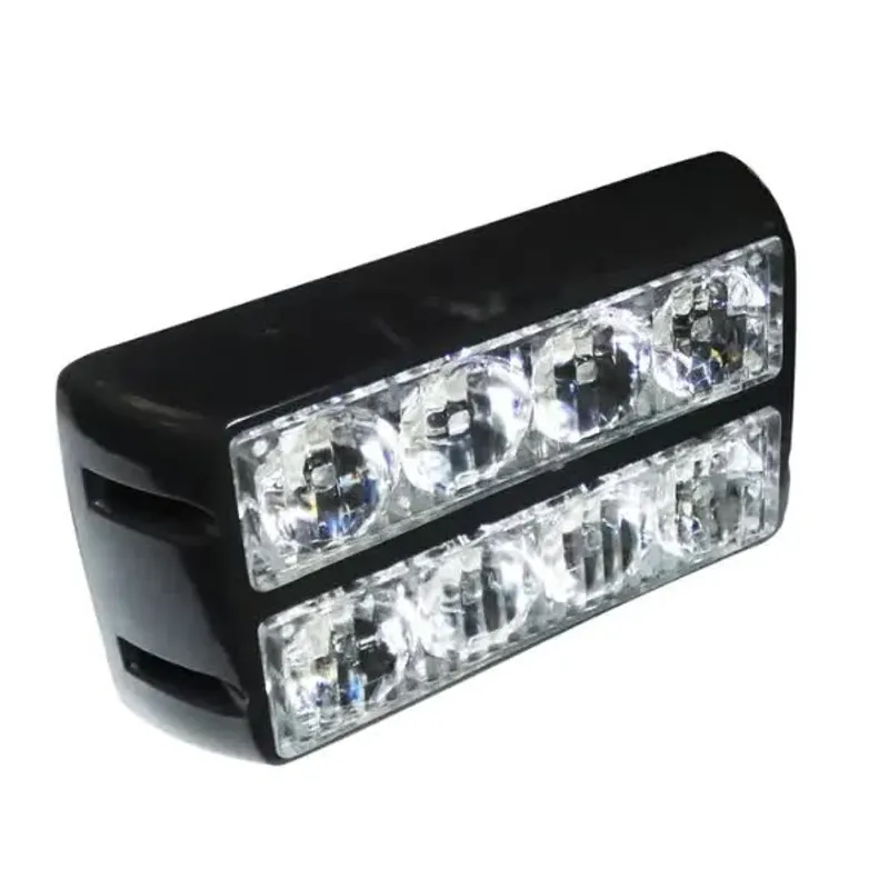 8 LED Аварийна Лампа За Пътна Помощ, Жълта Блиц Светлина, Мигаща! - 7