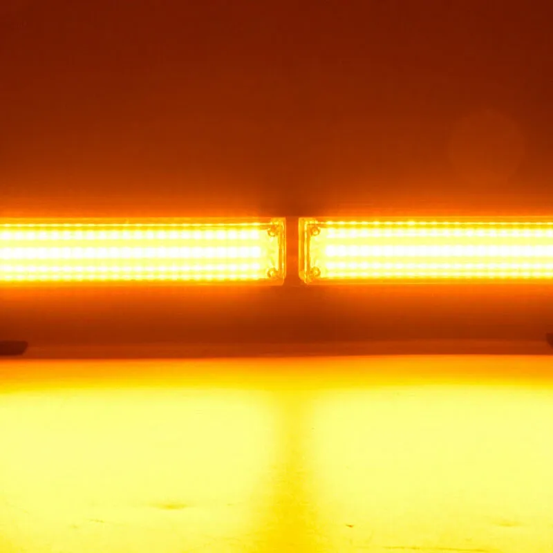 30 Cm Сигнална Аварийна Блиц Маяк Led Бар Лампа Пътна Помощ Платформа 12V-24V 36W - 8