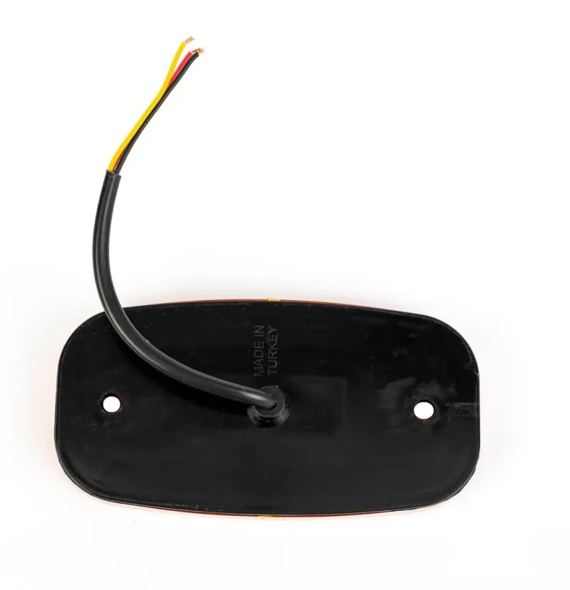 LED Бял Светодиоден Габарит Маткер Токос Неон Ефект, 122mm x 63mm , с Три Функции 12V-24V - 2