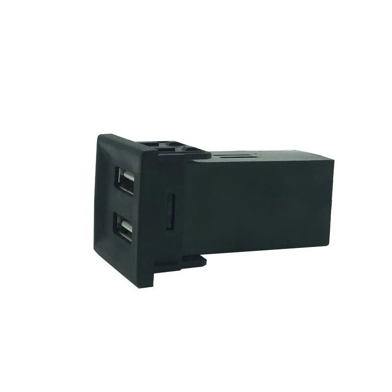 Двойно USB Зарядно за Вграждане за Volkswagen Фолксваген VW Transporter Транспортер Caravelle Каравел Т5 2003 - 2009 - 10