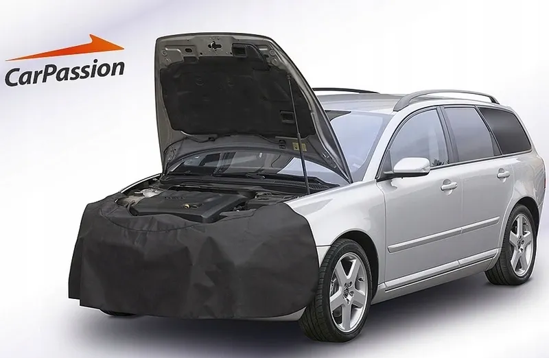 Предпазно работно покривало за предната част на автомобила CarPassion Универсално висококачествено - 1