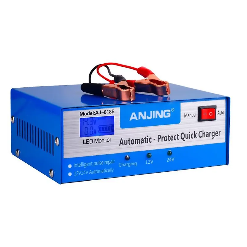 Интелигентно Импулсно зарядно за акумулатор 12V - 24V - 0