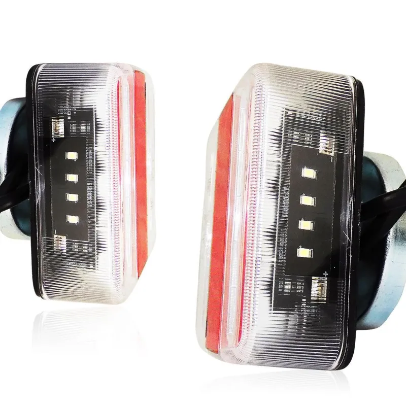 12V LED стопове пет функции за ремаркета и колесари с магнит кабел - 7