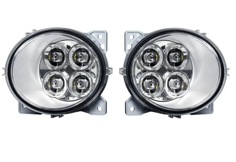 1 брой Лява ЛЕД LED Диодна Светлина фар халоген За Скания Сканиа р г т Scania p g r t след 2004+ Ляв - 1