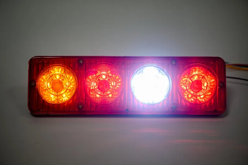 Комплект LED стопове мигач задна светлина 24V за камион бус ТИР, ремарке ST0152 - 8