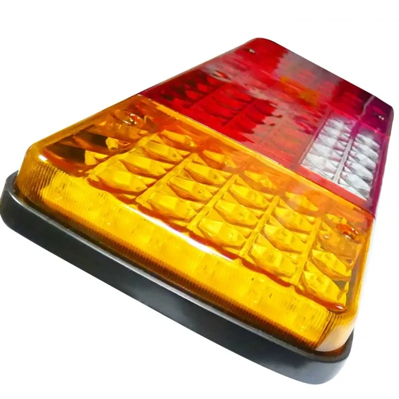 Комплект LED стопове мигач задна светлина 12V за камион бус ТИР, ремарке - 2