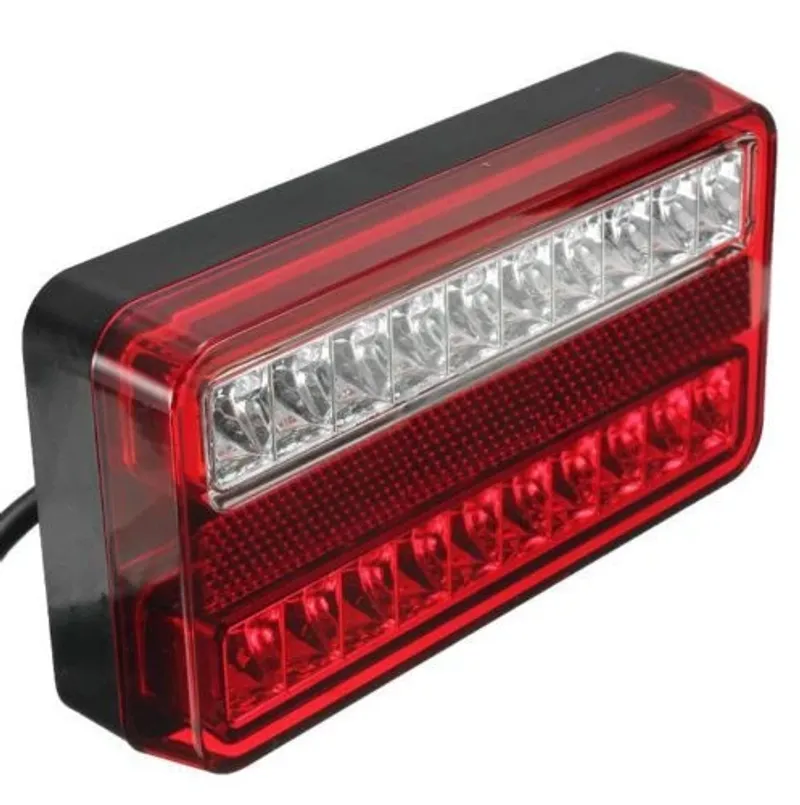 Комплект Диодни LED Лед стопове за Бус Камион Тир Ремарке Караванa с 4 функции 12V - 4