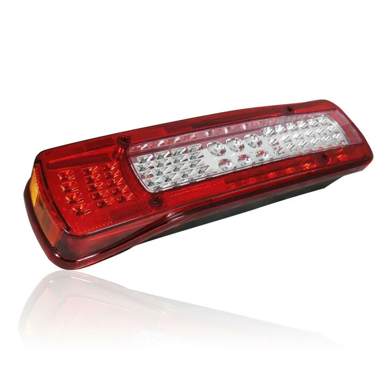 Комплект LED Лед Стопове Диодни със Светлина За Номер Зумер Заден Ход 24V За Волво Volvo FH4 2013+ - 1