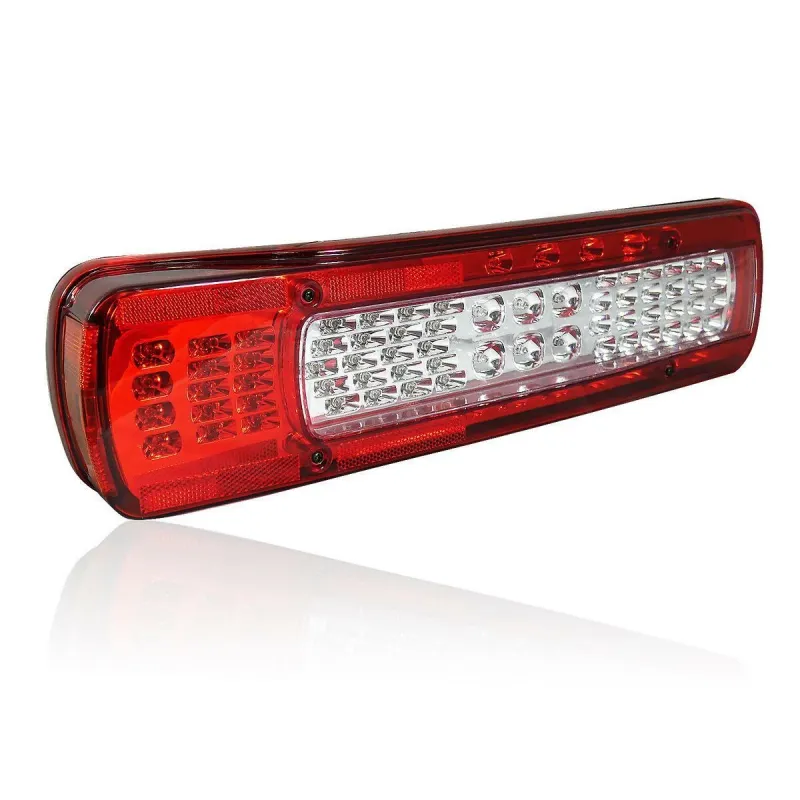 Комплект LED Лед Стопове Диодни със Светлина За Номер Зумер Заден Ход 24V За Волво Volvo FH4 2013+ - 9