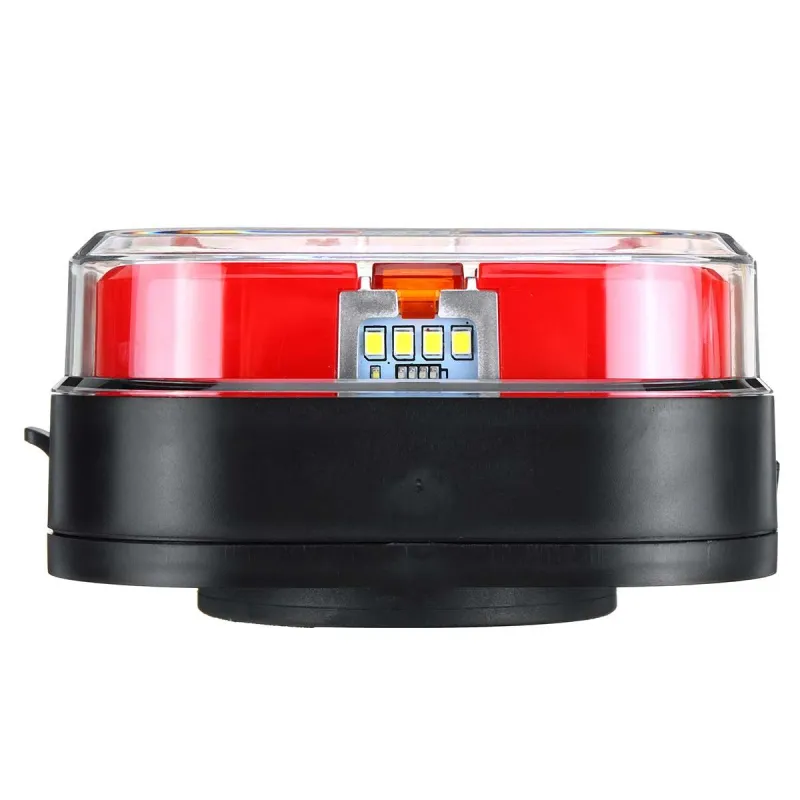 Комплект Безжични Диодни Лед Led Стопове Wireless С Магнит Неон Neon Ефект 12V-24V за Ремарке Каравана Платформа и др. - 11