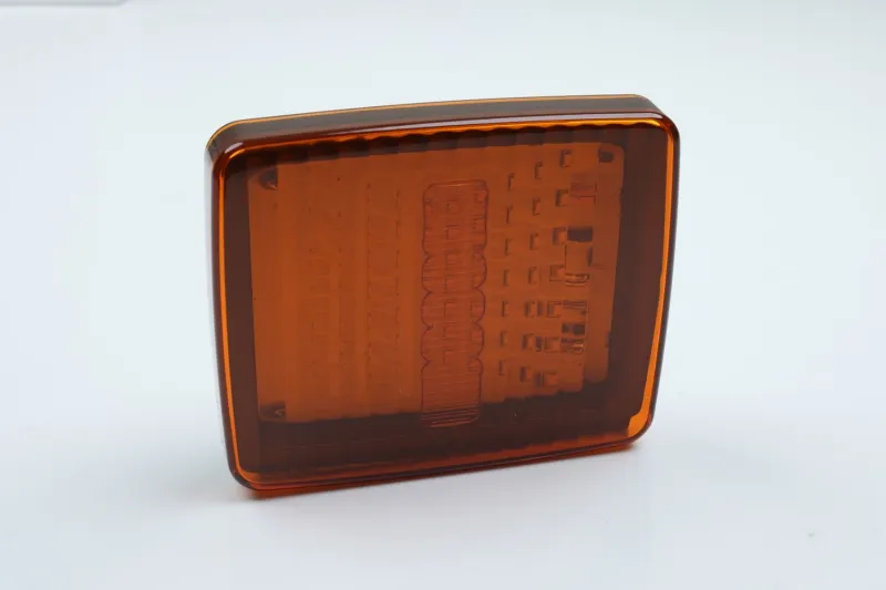 LED оранжев сигнален габарит с 70 LED диода, 12-24V - 6