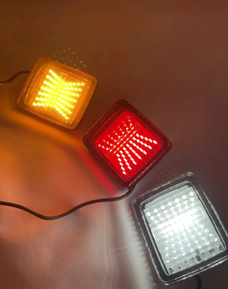 LED стоп-габарит с 70 LED диода, 12-24V, с 2 функции – стоп и габаритна светлина - 8