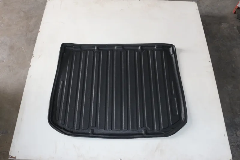 3D Гумена стелка за багажник DeluxeBoss за VOLKSWAGEN VW TIGUAN (с резервна гума) 2008-2015г. - 2