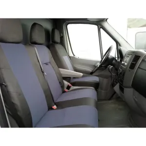 2+1 Калъфи тапицерия за предни седалки за Мерцедес Спринтер W906 2006+ Mercedes Sprinter, Фолксваген Крафтер Volkswagen Crafter TAP116