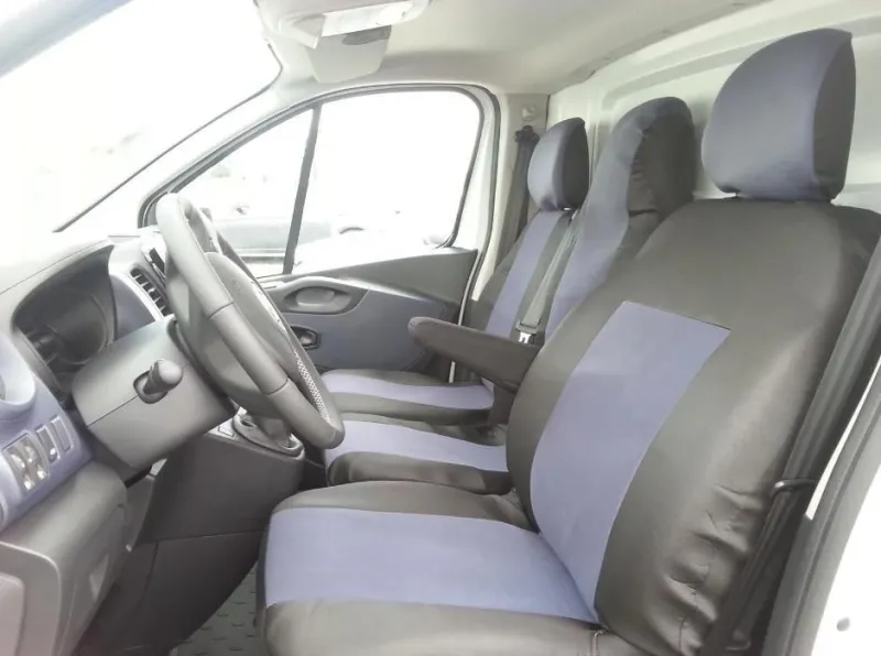 2+1 Калъфи тапицерия за предни седалки за Опел Виваро Opel Vivaro 2014+ Рено Трафик Renault Trafic 2014+ TAP285 - 1