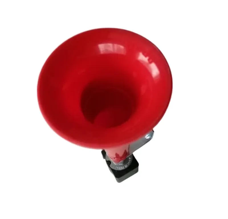Тромба клаксон сирена единична кръгла Turkish Wolf Whistle  Турски Вълк 120dB 24V за камион бус автобус тир тежкотоварни машини и др. - 3