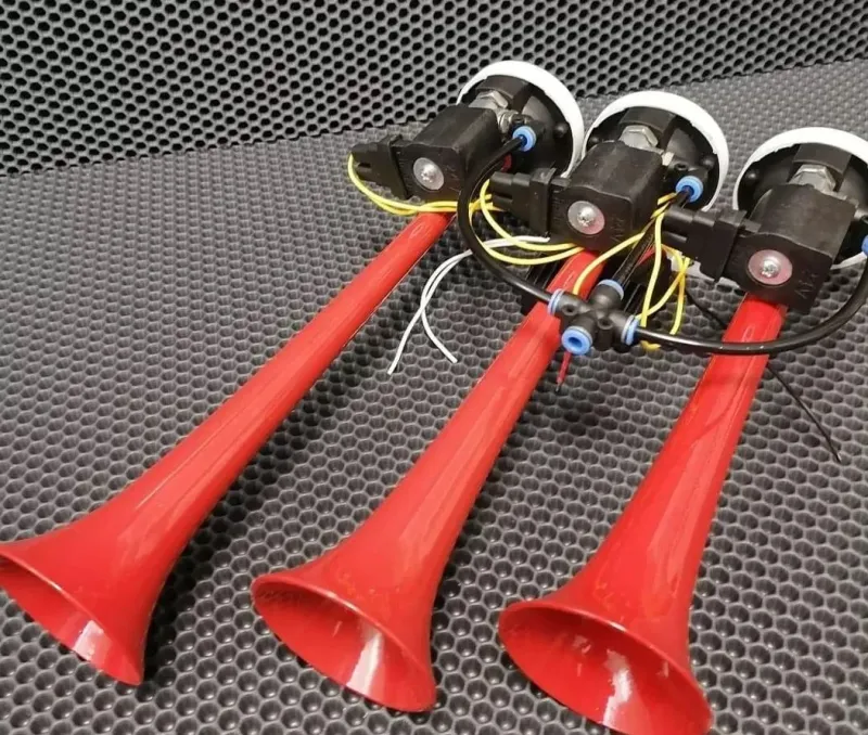 Музикална тромба клаксон HI-DO Baby Shark и още 12 мелодии за бус ван автомобил 12V 125d - 7